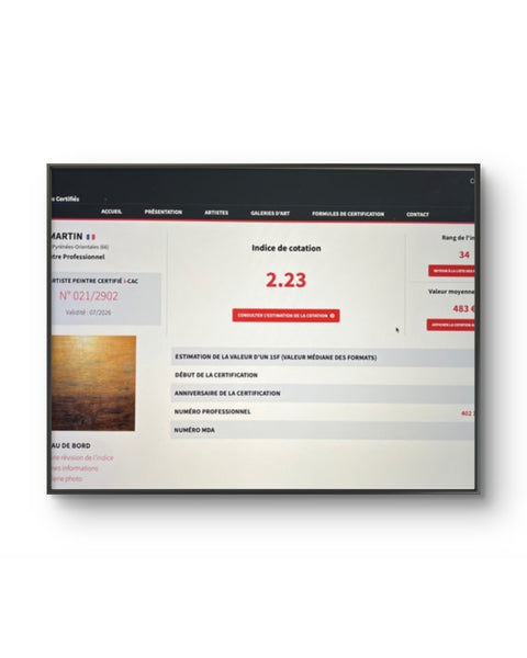 Obra contemporánea “Ghosts – XXL – Pierre Soulages” – RONAN MARTIN