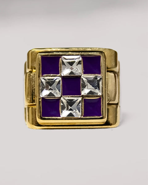 Lucky Ring Purple – MAISON 77