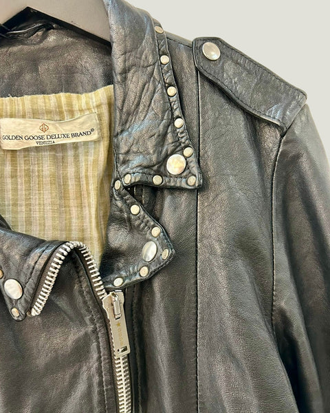 Chaqueta de cuero mujet Golden Goose