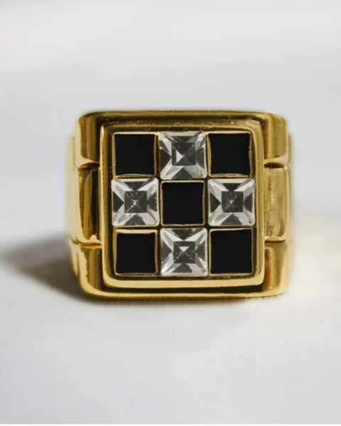 Lucky Ring Black - MAISON 77