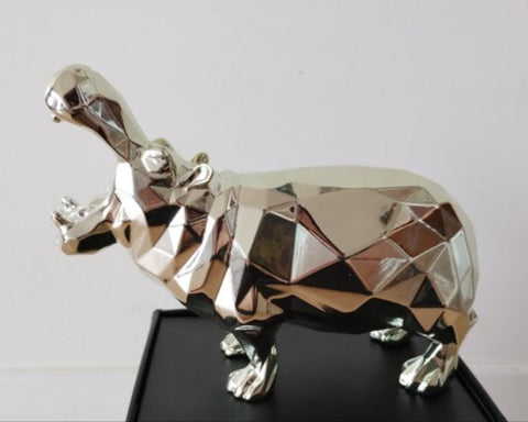 Spirit of the Green Hippopotamus - Richard Orlinski (1966)