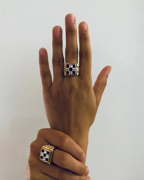 Lucky Ring Purple – MAISON 77