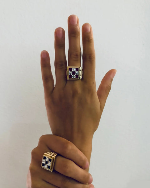 Lucky Ring White - MAISON 77