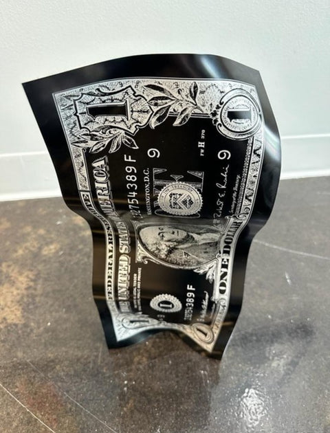 One Dollar Black Silver - KARL LAGASSE (1981)