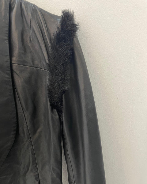 Chaqueta de cuero - STEPHANIE VAILLE (Articulo nuevo)