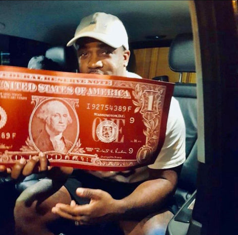 One Dollar Rosso - KARL LAGASSE (1981)