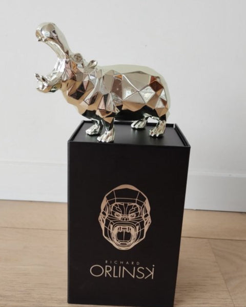 Spirit of the Green Hippopotamus - Richard Orlinski (1966)