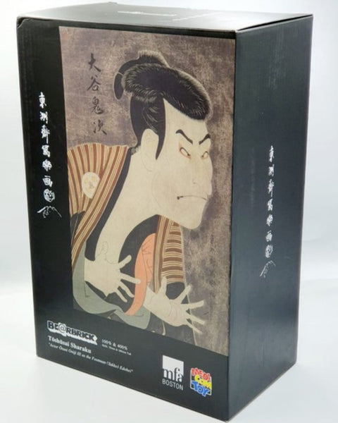 MEDICOM TOY BEARBRICK - TOSHUSAI SHARAKU - ACTOR OTANI ONIJI III