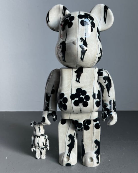 MEDICOM TOY BEARBRICK - THE GIRL WITH BALLONS - BANKSY