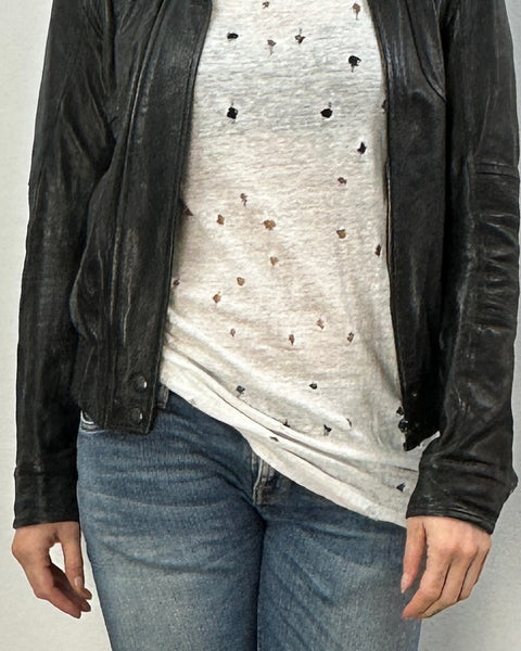 Chaqueta de Cuero - SANDRO