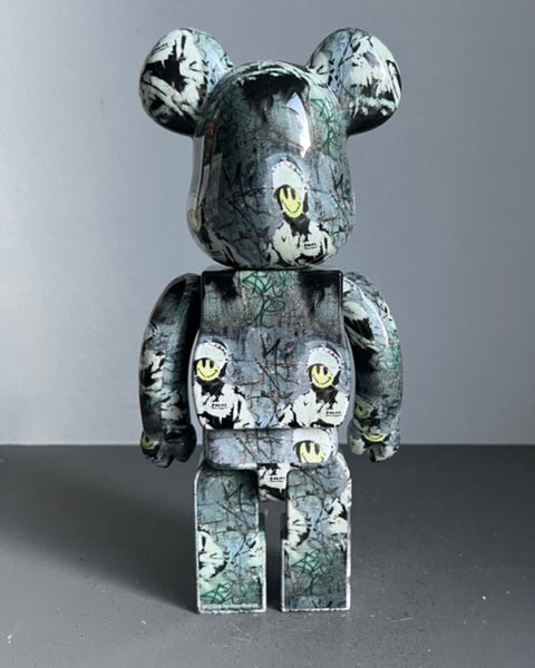 MEDICOM TOY BEARBRICK - RIOT COP - BANKSY