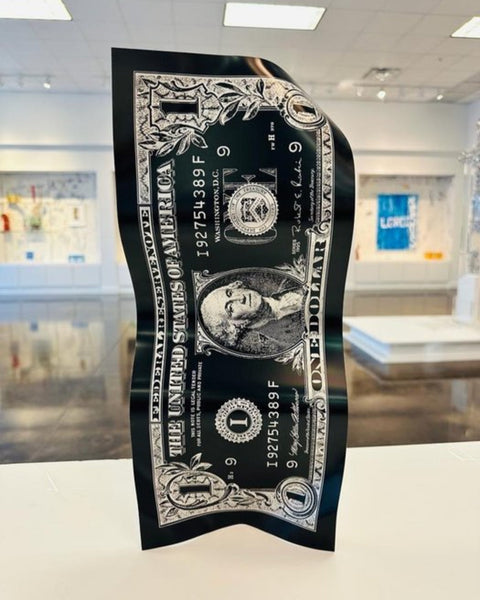 One Dollar Black Silver - KARL LAGASSE (1981)