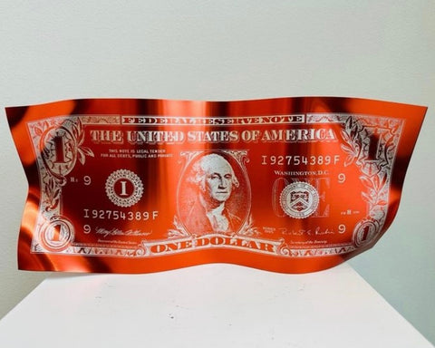 One Dollar Rosso - KARL LAGASSE (1981)