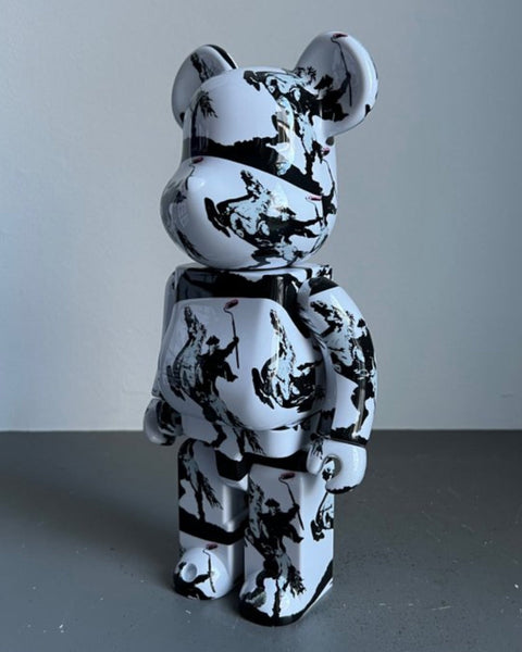 MEDICOM TOY BEARBRICK - BRANDALISM / BANKSY - HIGHWAY