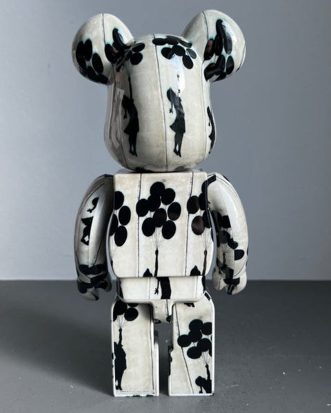 MEDICOM TOY BEARBRICK - THE GIRL WITH BALLONS - BANKSY