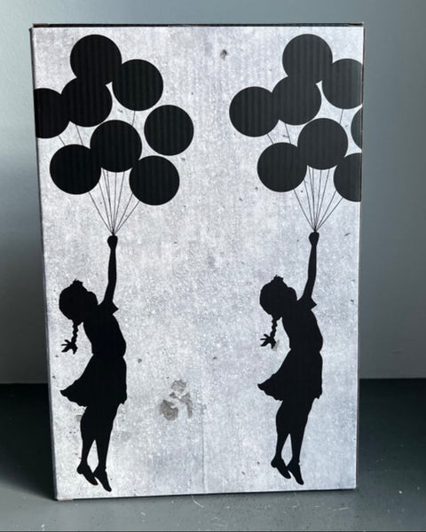 MEDICOM TOY BEARBRICK - THE GIRL WITH BALLONS - BANKSY