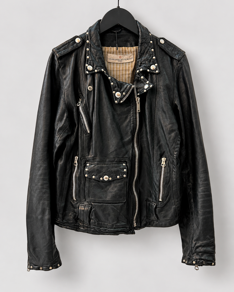 Blusón de cuero GOLDEN GOOSE | Talla M / 38