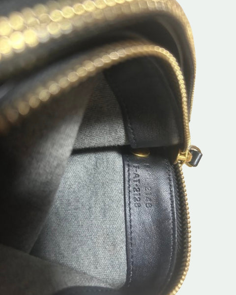Céline Trio Petit Modelo – Bolso bandolera de cuero negro - CÉLINE