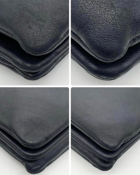 Céline Trio Petit Modelo – Bolso bandolera de cuero negro - CÉLINE
