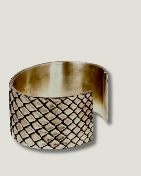 Brazalete unisex de plata - CORPUS CHRISTI