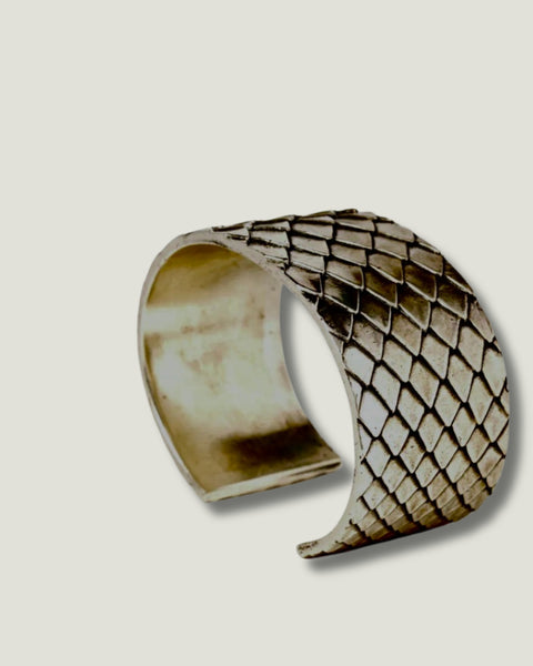 Brazalete unisex de plata - CORPUS CHRISTI