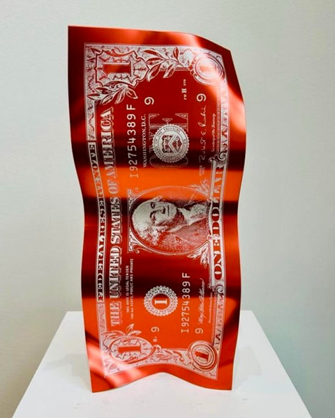 One Dollar Rosso - KARL LAGASSE (1981)