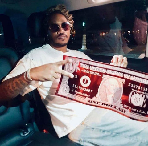 One Dollar Rosso - KARL LAGASSE (1981)