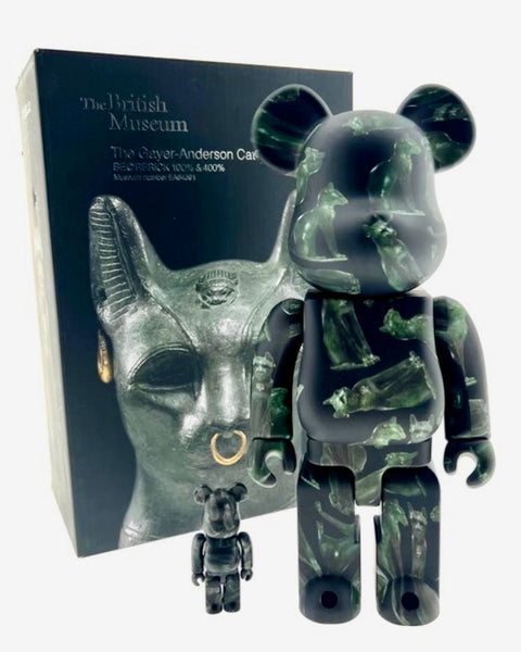 MEDICOM TOY BEARBRICK - THE BRITISH MUSEUM / GAYER ANDERSON CAT