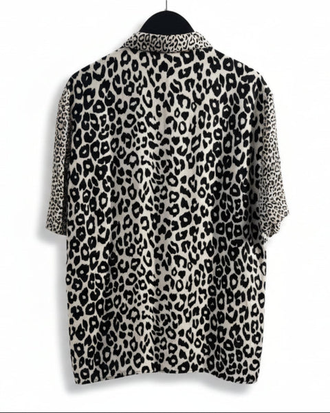 Camisa mangas cortas 100% seda - SANDRO