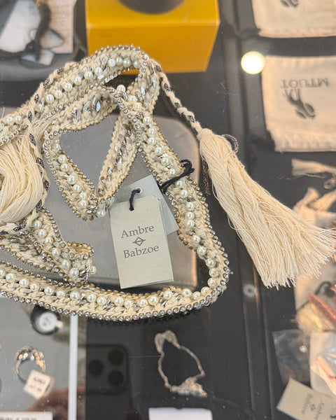 Collar y cintura de perlas - AMBRE BABZOE