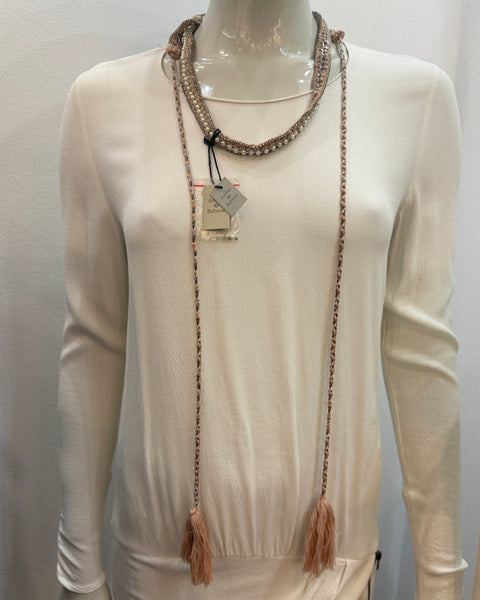 Collar y cintura de perlas - AMBRE BABZOE