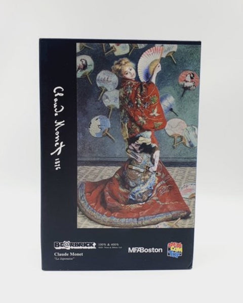 MEDICOM TOY BEARBRICK - BOSTON MUSEUM - CLAUDE MONET - LA JAPONAISE