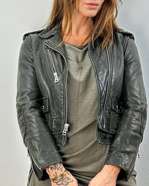 Chaqueta de Cuero - SANDRO