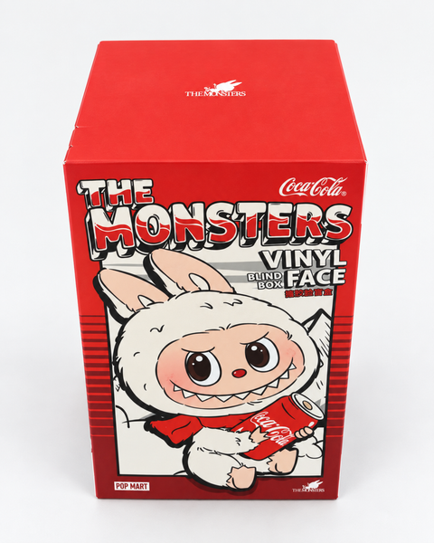 LABUBU THE MONSTERS COCA-COLA Series Vinyl Face Blind Box de POP MART.