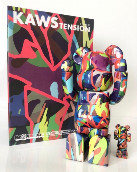 BEARBRICK - KAWS Tension – Edición Limitada