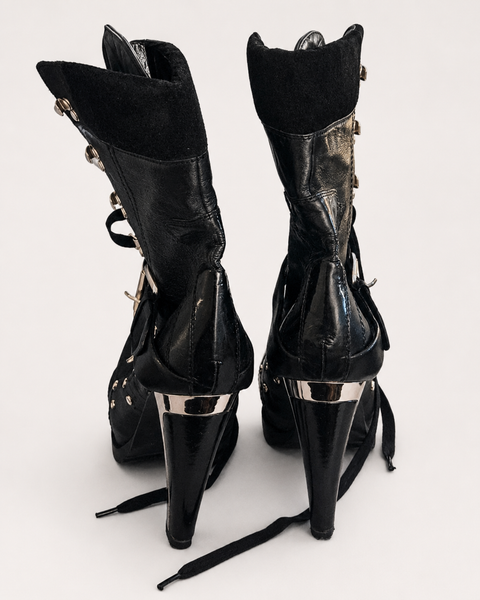 Botines Altos + Suelas Antideslizantes - BARBARA BUI