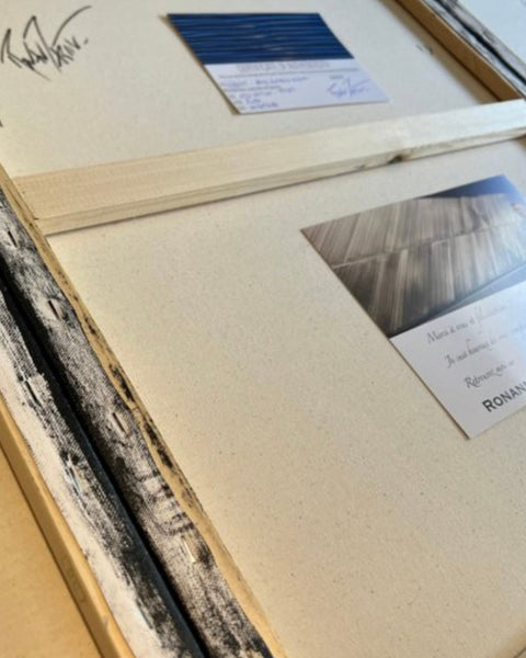 Obra contemporánea “Ghosts – XXL – Pierre Soulages” – RONAN MARTIN