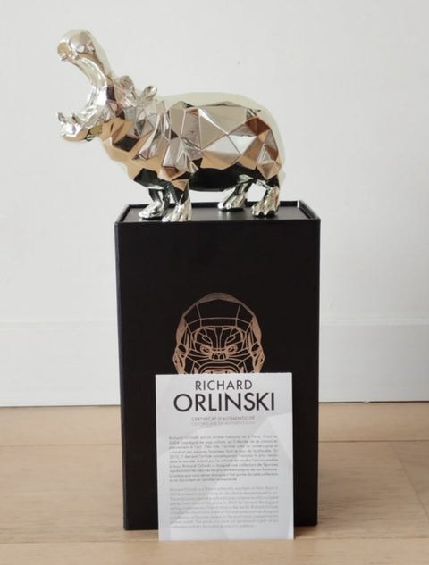 Espíritu del hipopótamo verde - Richard Orlinski (1966)