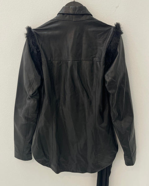 Chaqueta de cuero - STEPHANIE VAILLE (Articulo nuevo)