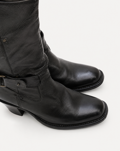 Botas Altas con Hebillas Doradas - BARBARA BUI