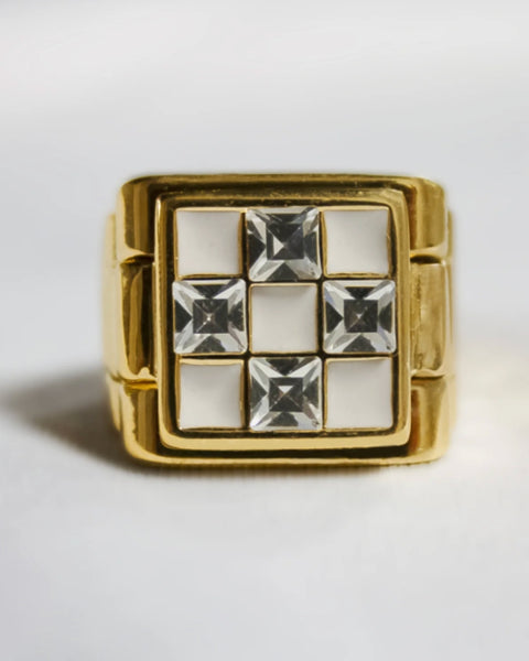 Lucky Ring White - MAISON 77