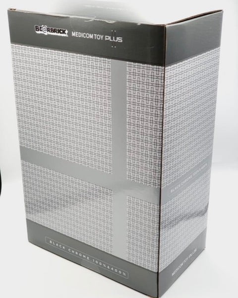 MEDICOM TOY BEARBRICK - MEDICOMTOY PLUS - BLACK CHROME 2021