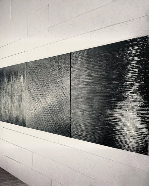 Obra contemporánea “Ghosts – XXL – Pierre Soulages” – RONAN MARTIN