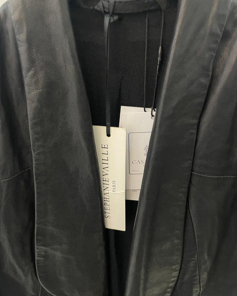 Chaqueta de cuero - STEPHANIE VAILLE (Articulo nuevo)