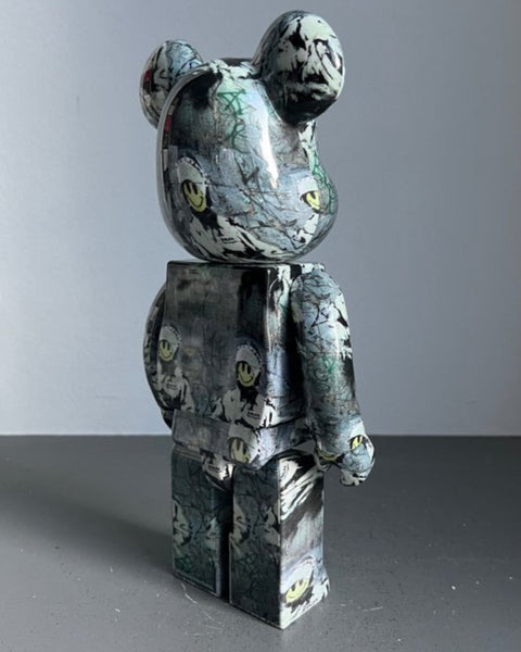 MEDICOM TOY BEARBRICK - RIOT COP - BANKSY