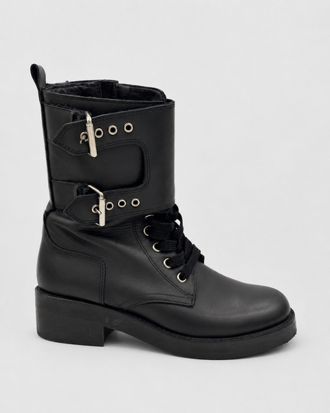 Bottes en cuir Rangers The Kooples 