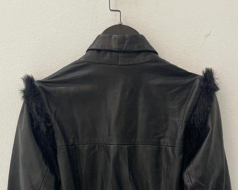 Chaqueta de cuero - STEPHANIE VAILLE (Articulo nuevo)