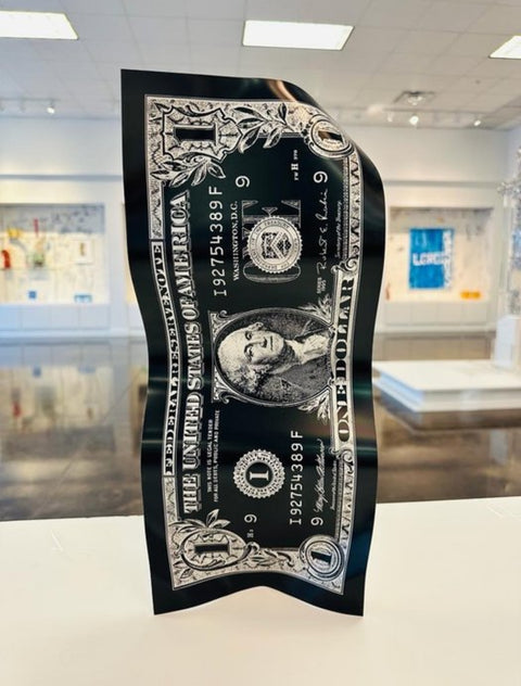 One Dollar Black Silver - KARL LAGASSE (1981)