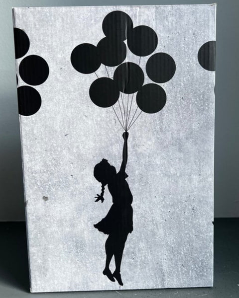 MEDICOM TOY BEARBRICK - THE GIRL WITH BALLONS - BANKSY