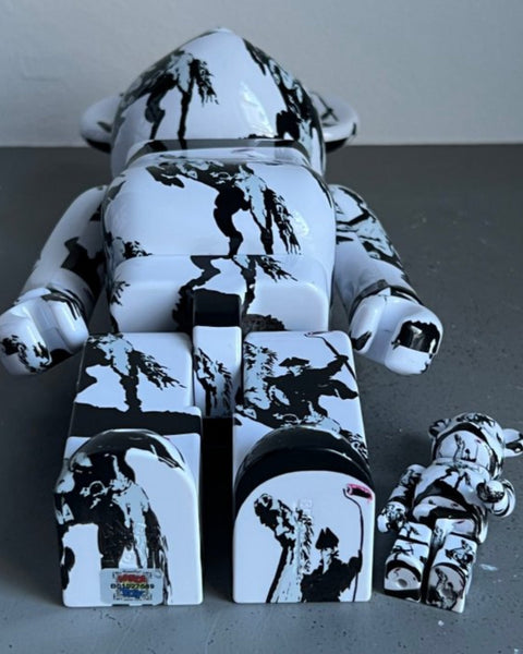 MEDICOM TOY BEARBRICK - BRANDALISM / BANKSY - HIGHWAY